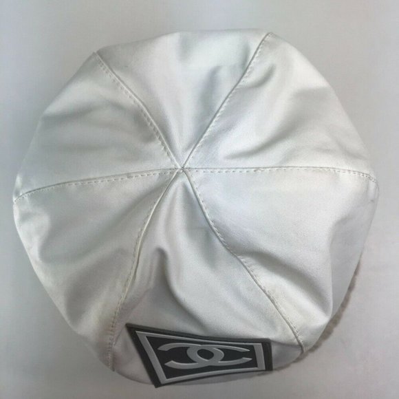 Authentic CHANEL CC CC Mark Sports line logo Knit cap Knit hat main image 10